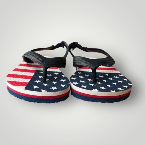 Unisex Children 5T/6T GAP Flip Flops American Flag New Without Tag - Picture 2 of 12